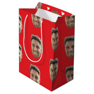 Sac Cadeau Moyen Sac-cadeau de photos pour la noce