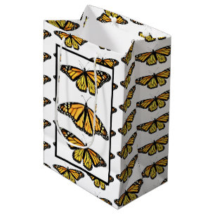 Sac Cadeau Moyen Sac-cadeau Med Papillons Monarch