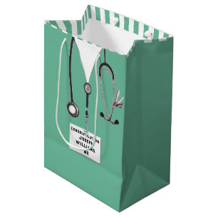 Sac Cadeau Moyen Sac-cadeau moyen pour les diplômés Médicale