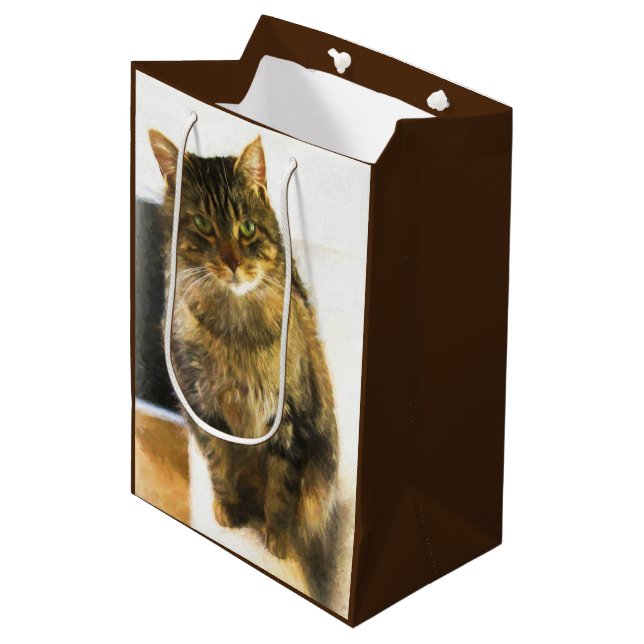 Sac Cadeau Moyen Sacoche-cadeau pour chats cuits (Devant Angle)