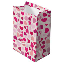 Saint Valentin Coeurs roses avec blanc
