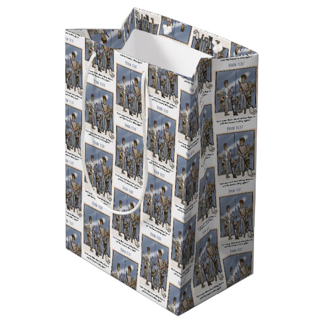 Sac Cadeau Moyen sale (Dos Angle)