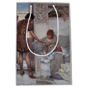 Sac Cadeau Moyen Salutation silencieuse (par Lawrence Alma-Tadema)