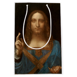 Sac Cadeau Moyen Salvator Mundi (Sauveur du Monde) (da Vinci)