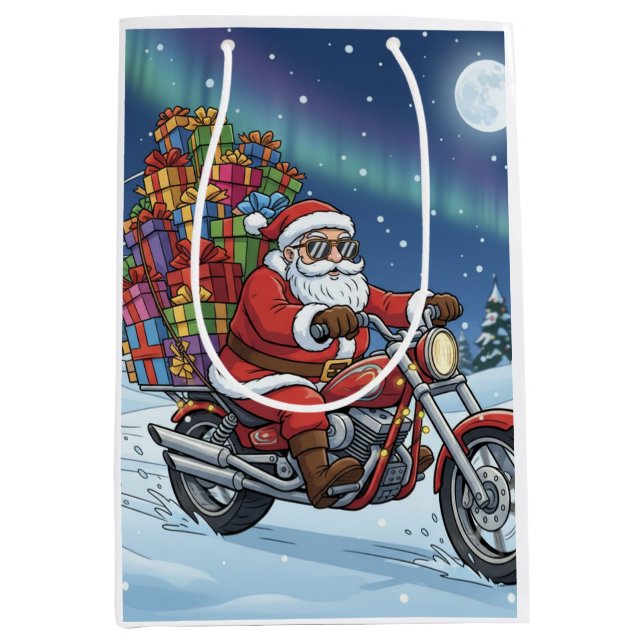 Sac Cadeau Moyen Santa’s Surprise Gift Bag (Devant)