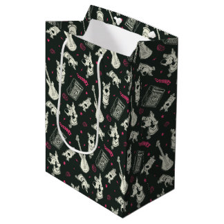 Sac Cadeau Moyen Scooby Doo Punk Guitare et Motif Amp