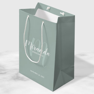 Sac Cadeau Moyen Script moderne, Bridesmaitres personnalisées