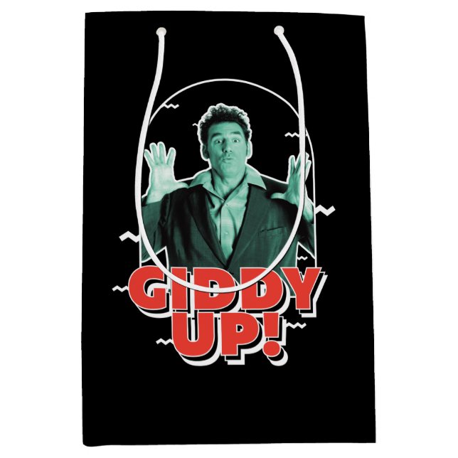Sac Cadeau Moyen Seinfeld | Kramer - Giddy Up! (Devant)