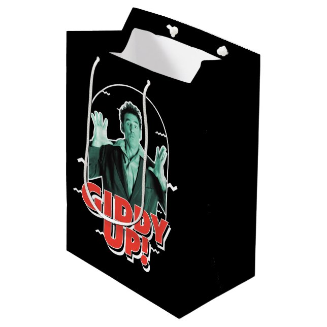Sac Cadeau Moyen Seinfeld | Kramer - Giddy Up! (Devant Angle)
