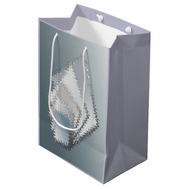 Sac Cadeau Moyen Shades of Clouds (Devant Angle)