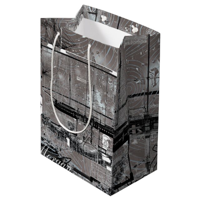 Sac Cadeau Moyen Ship Register (Dos Angle)