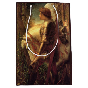 Sac Cadeau Moyen Sir Galahad (par George Frederick Watts)