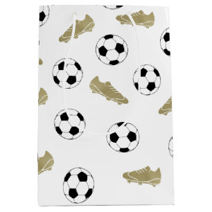 Sac Cadeau Moyen Soccer Classique Moderne Nettoie Ball