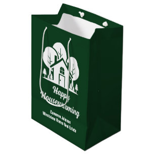 Sac Cadeau Moyen Société immobilière verte Bonne Chaleur de Maison