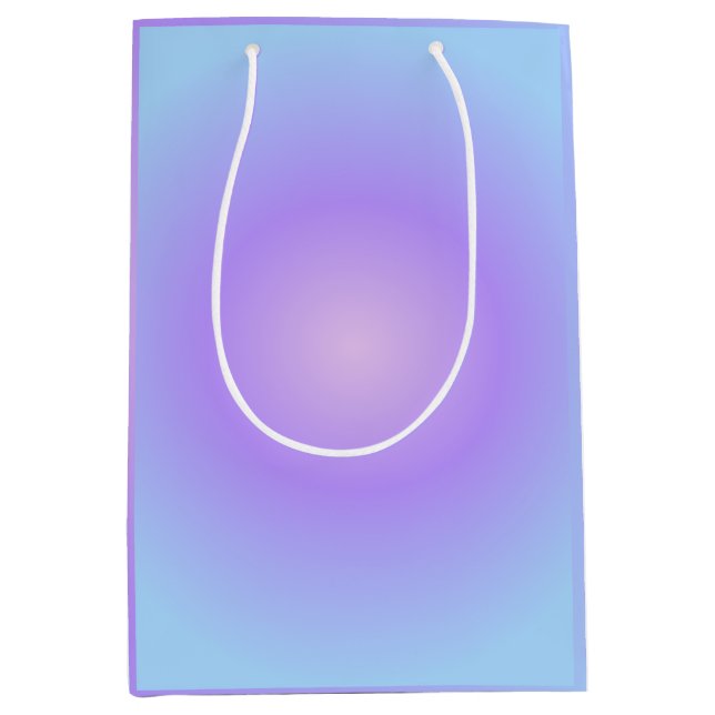 Sac Cadeau Moyen Soft Cotton Lavender (Devant)