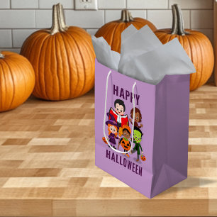 Sac Cadeau Moyen Soirée costumée pour enfants d'Halloween