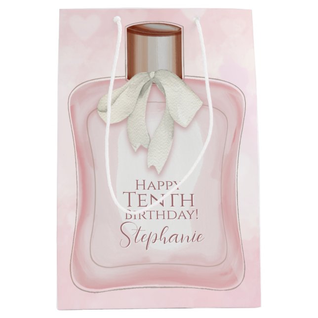 Sac Cadeau Moyen Soirée Glamour Parfumée (Devant)