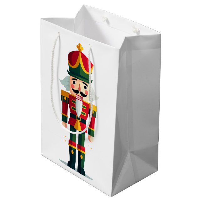Sac Cadeau Moyen Soldat Casse-Noisette (Dos Angle)