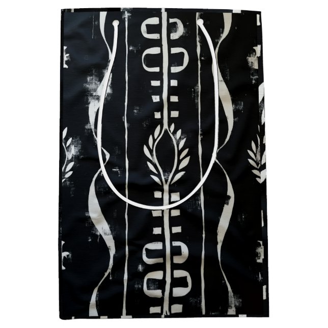 Sac Cadeau Moyen Sophisticated Soulful Holidays (Devant)