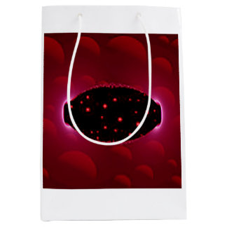 Sac Cadeau Moyen Source Alien D'Énergie Avec Sphères Arrière - plan