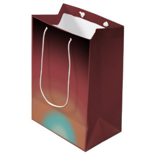 Sac Cadeau Moyen Southwestern Southwest Desert Rainbow Art Design