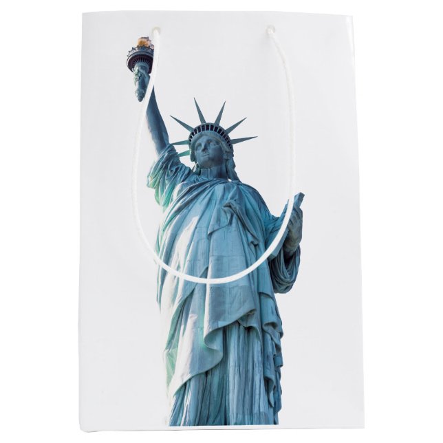 Sac Cadeau Moyen Statue de la liberté (Devant)