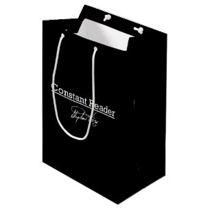 Sac Cadeau Moyen Stephen King, lecteur constant
