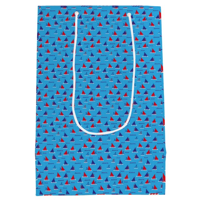 Sac Cadeau Moyen Sunday Sail Dark (Dos)