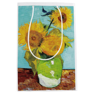 Sac Cadeau Moyen Sunflowers Vincent van Gogh
