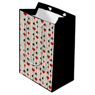 Sac Cadeau Moyen Symboles de cartes à jouer de poker