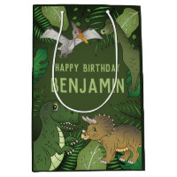 T-rex et autres dinosaures Mignon Joyeux Anniversa