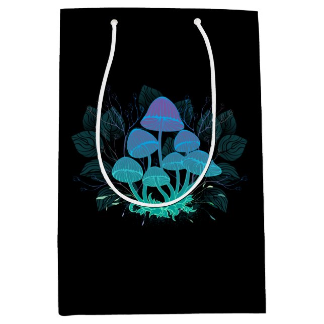 Sac Cadeau Moyen Tabourets dans Bushes (Devant)