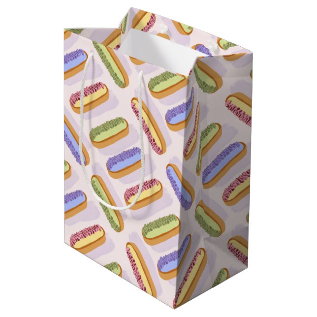 Sac Cadeau Moyen Tartelettes (Dos Angle)