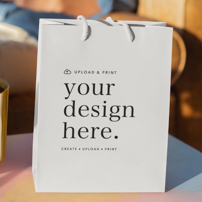 Sac Cadeau Moyen Télécharger votre création pour pochette cadeau (Versatile gift bags for business, weddings, special occasion events, gifting & more!)