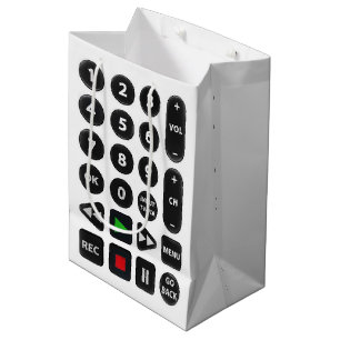 Sac Cadeau Moyen Télécommande TV