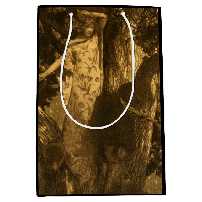 Sac Cadeau Moyen Tellement hantés Gardiens de la nuit au clair de l (Devant)