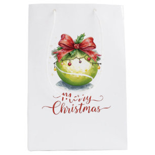 Sac Cadeau Moyen Tennis Ball Noël