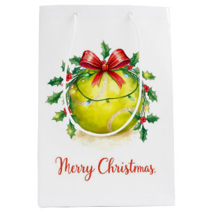 Sac Cadeau Moyen Tennis Ball Noël