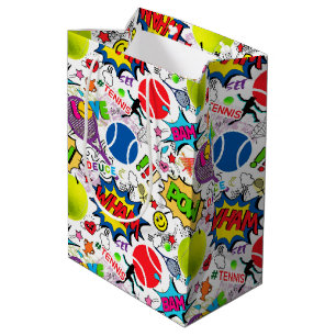Sac Cadeau Moyen 😍 🤩 tennis 🎾 motif