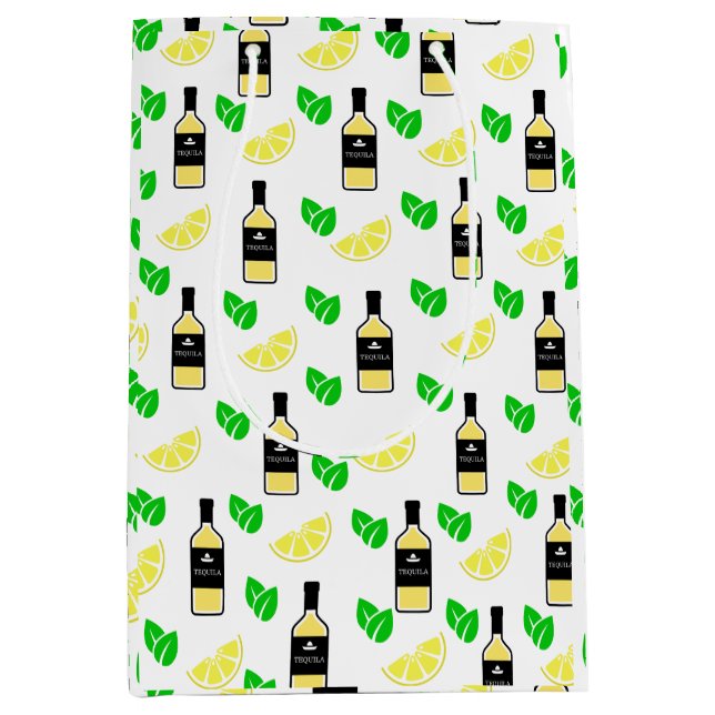 Sac Cadeau Moyen Tequila & Lemon (Devant)