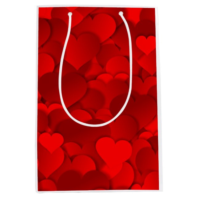 Sac Cadeau Moyen Texture de Red Heart (Devant)