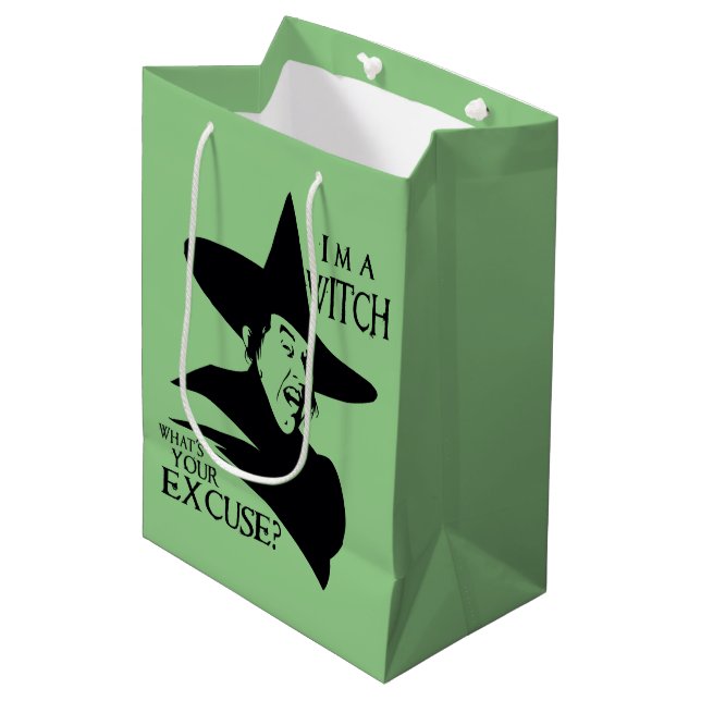 Sac Cadeau Moyen The Wizard Of Oz™ | I'm A Witch (Devant Angle)