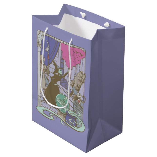 Sac Cadeau Moyen The Wizard Of Oz™ | Storybook Wicked Witch™ (Devant Angle)
