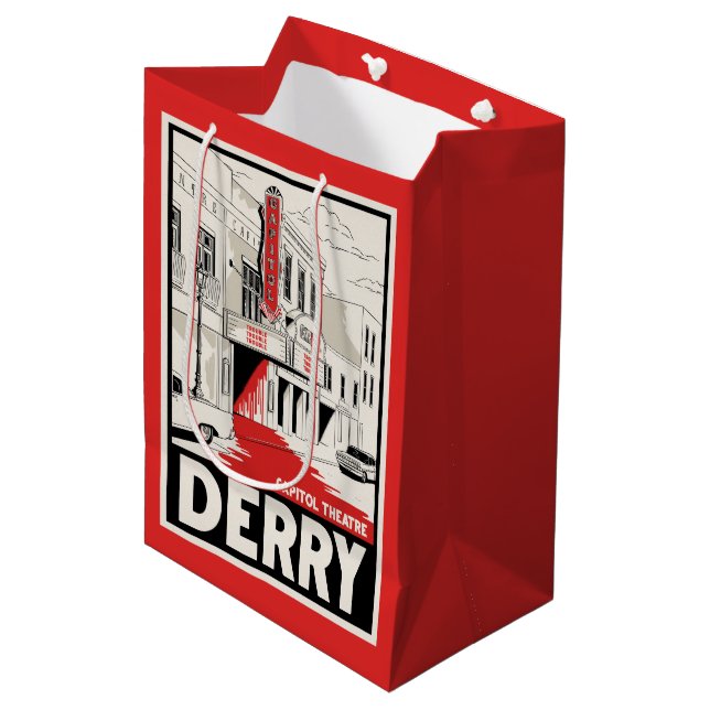 Sac Cadeau Moyen Théâtre Derry Capitol (Devant Angle)