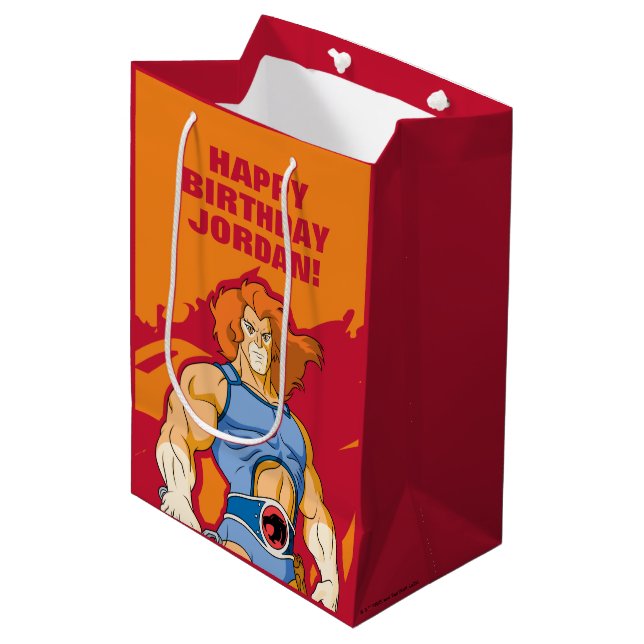 Sac Cadeau Moyen ThunderCats | Lion-O Character Graphic (Devant Angle)