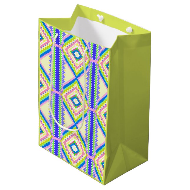 Sac Cadeau Moyen Tisseur de ciel électrique (Devant Angle)