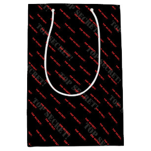 Sac Cadeau Moyen top secret - confidentiel