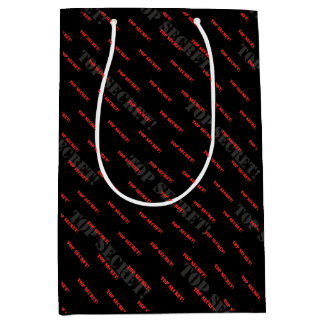 Sac Cadeau Moyen top secret - confidentiel