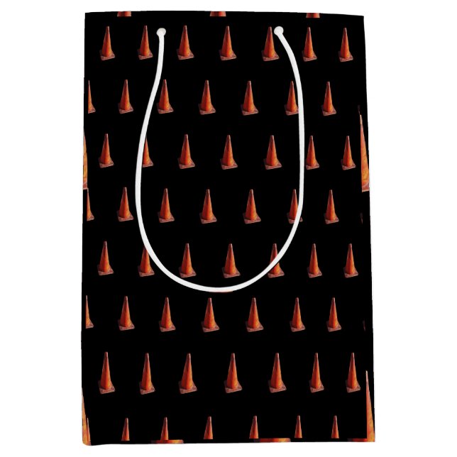 Sac Cadeau Moyen Traffic cones (Devant)
