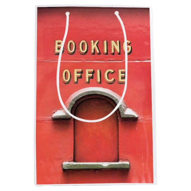 SAC CADEAU MOYEN TRAINS À VAPEUR (Devant)